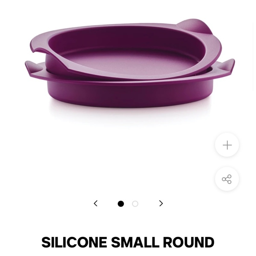 silicone small round forms
